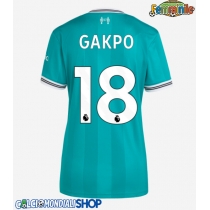 Maglie da calcio Liverpool Cody Gakpo #18 Terza Maglia Femminile 2025-26 Manica Corta